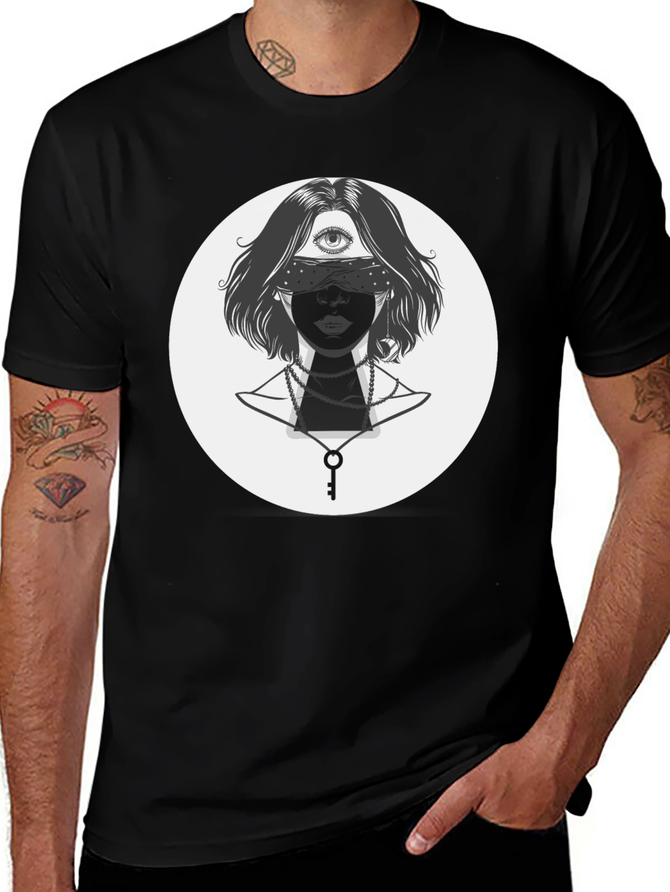 Third Eye Key Graphic Tee - Unisex