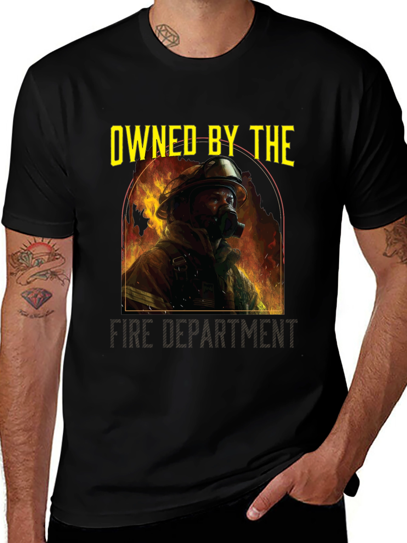 Variant 15 of Owned by the Fire Department T-Shirt