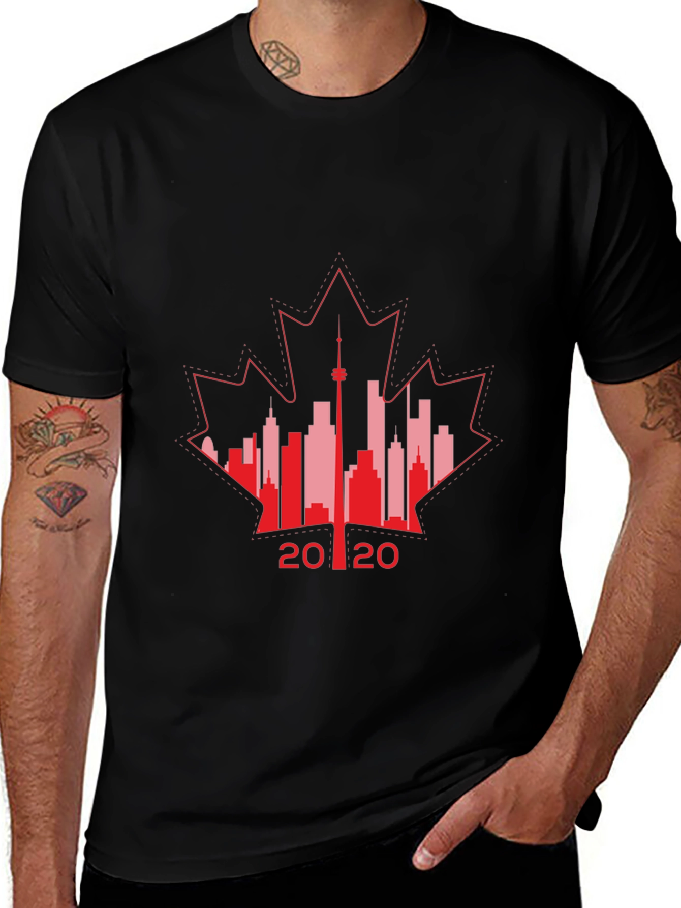 Toronto 2020 Maple Leaf T-Shirt