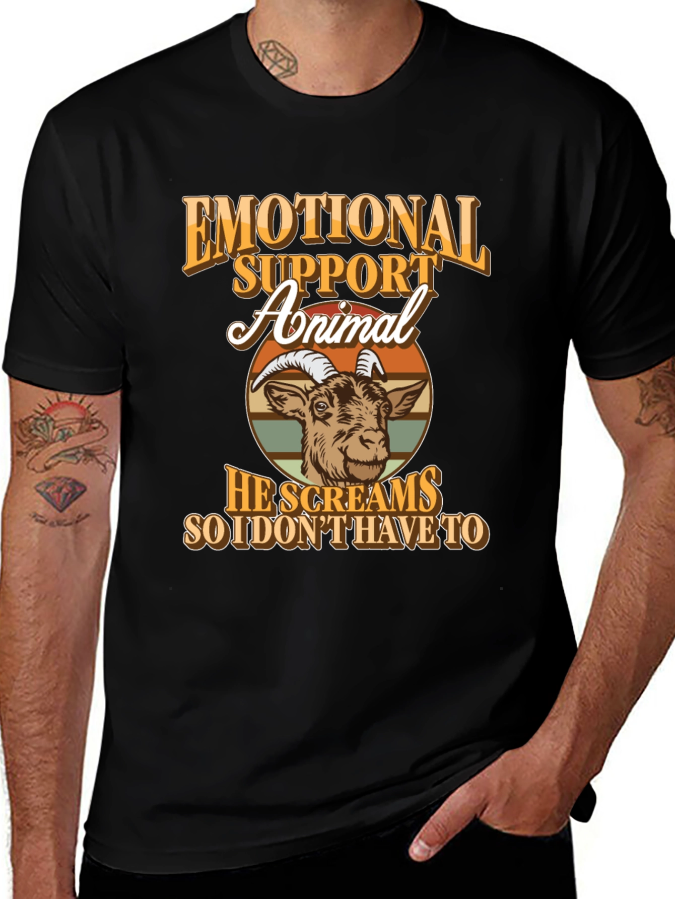 Variant 10 of Emotional Support Animal T-Shirt
