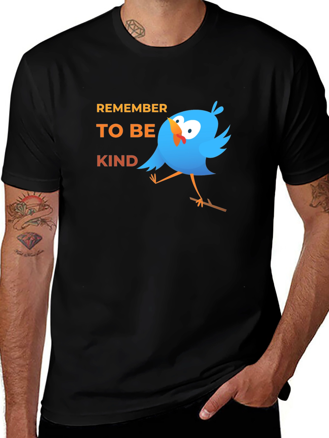 Variant 29 of Remember To Be Kind Bluebird T-Shirt