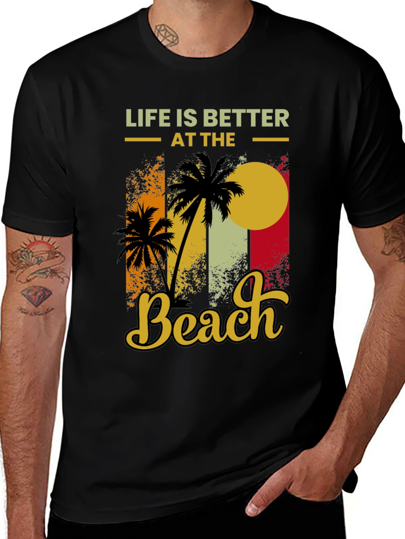 Variant 7 of Life is Better at the Beach Graphic Tee