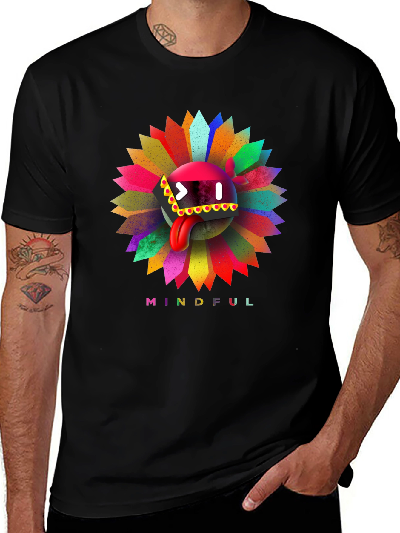 Variant 22 of Mindful Graphic T-Shirt - Stylish & Unique!