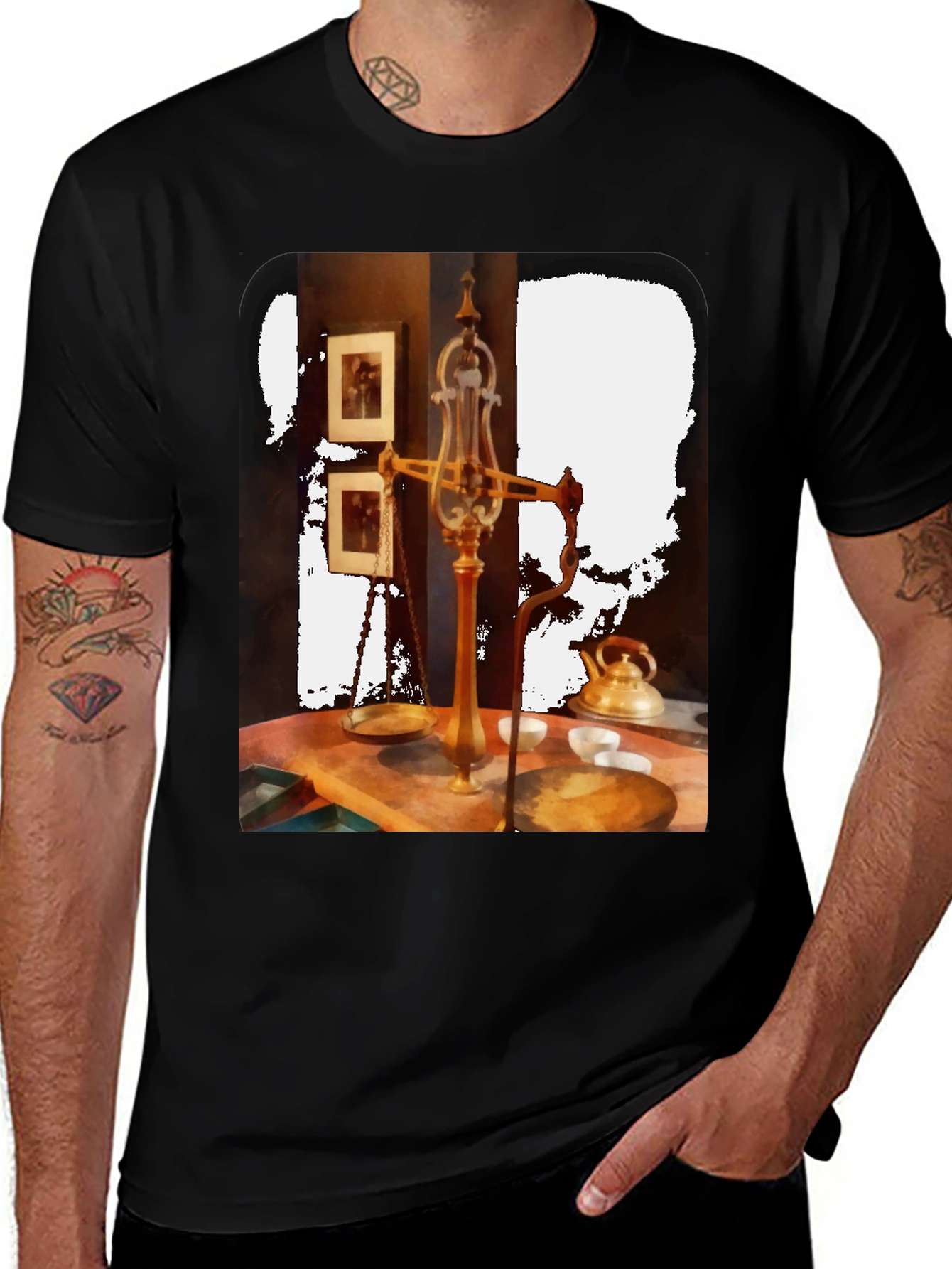 Variant 9 of Vintage Balance T-Shirt