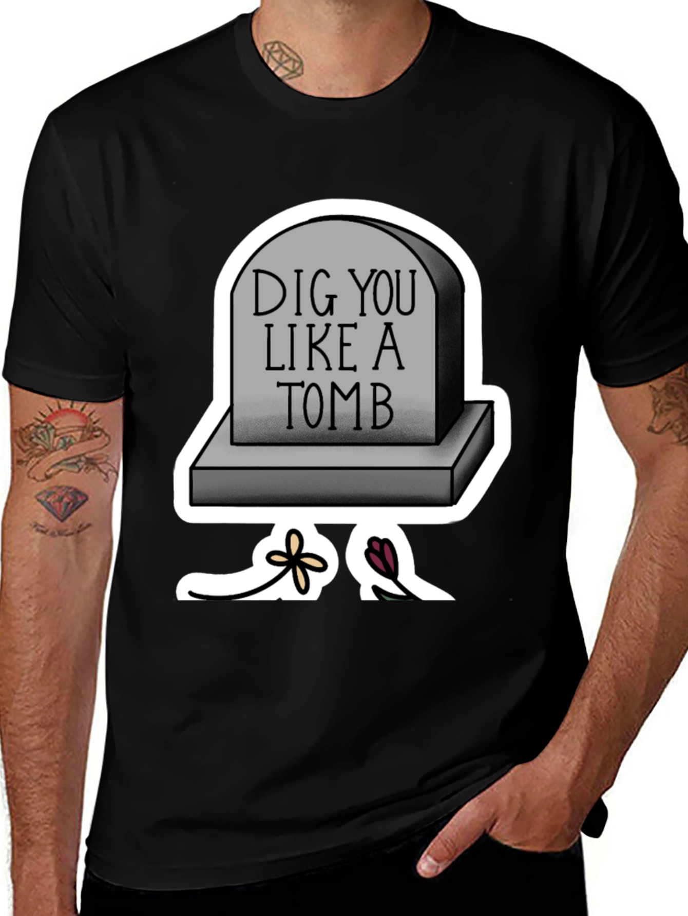 Variant 2 of Dig You Like A Tomb T-Shirt