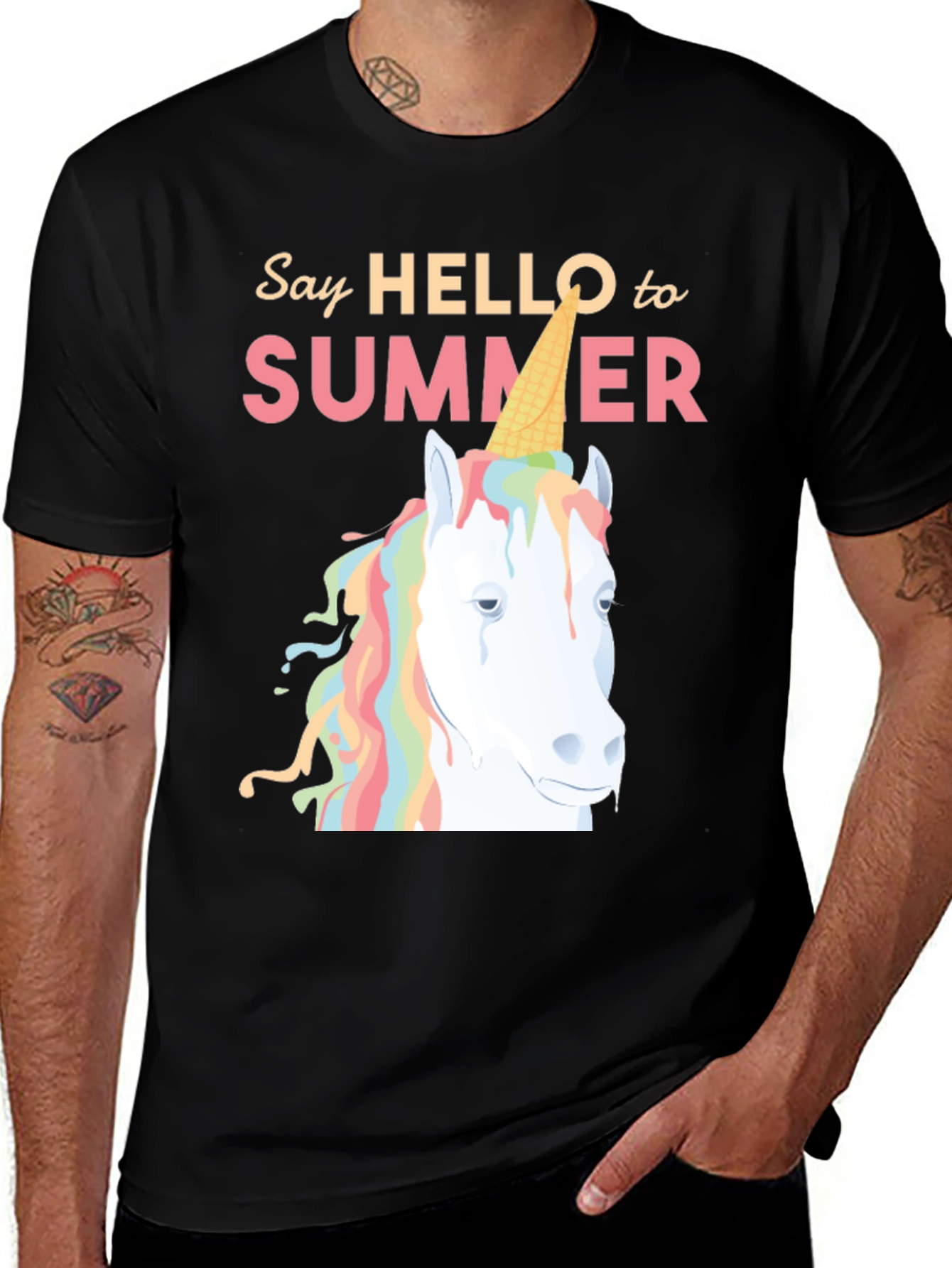Variant 3 of Unicorn Ice Cream Summer T-Shirt