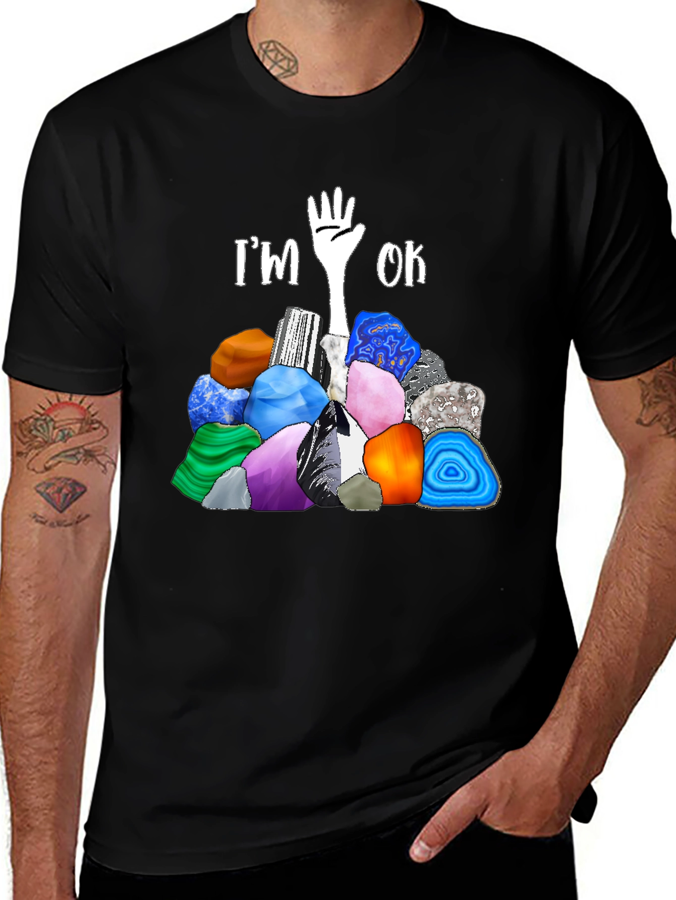 Variant 13 of I'm OK Rockhound T-Shirt Mineral Collector