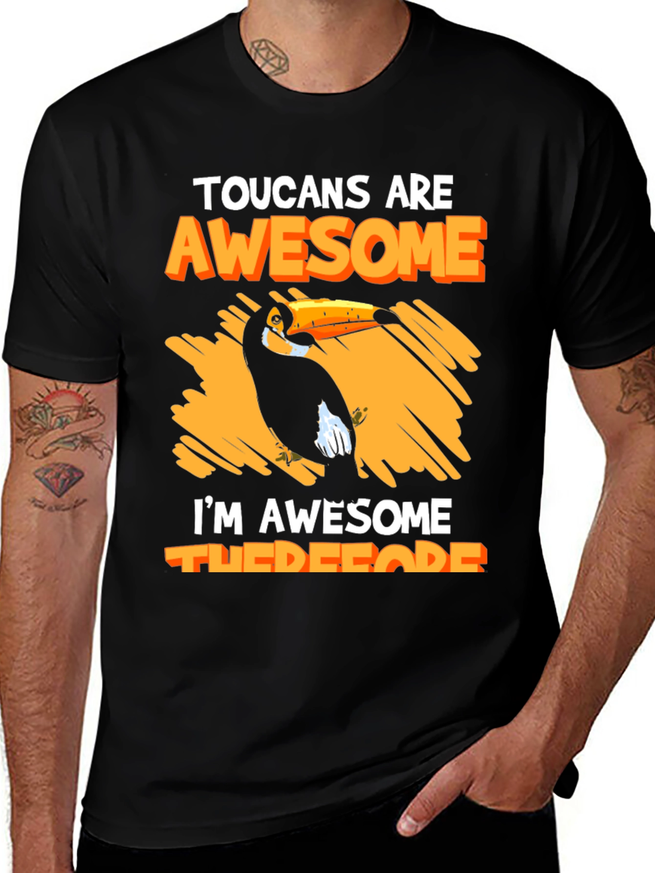 Variant 24 of Awesome Toucan Graphic T-Shirt