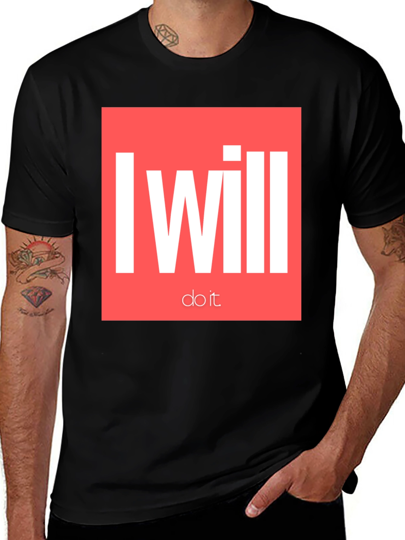 Variant 23 of Motivational I Will Do It T-Shirt