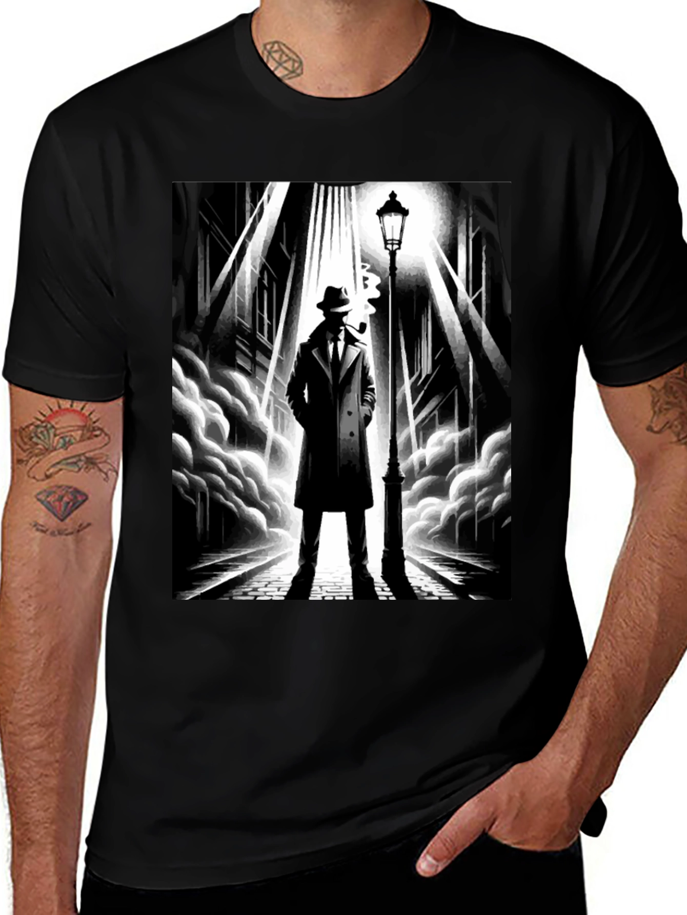Variant 26 of Retro Detective Graphic Tee