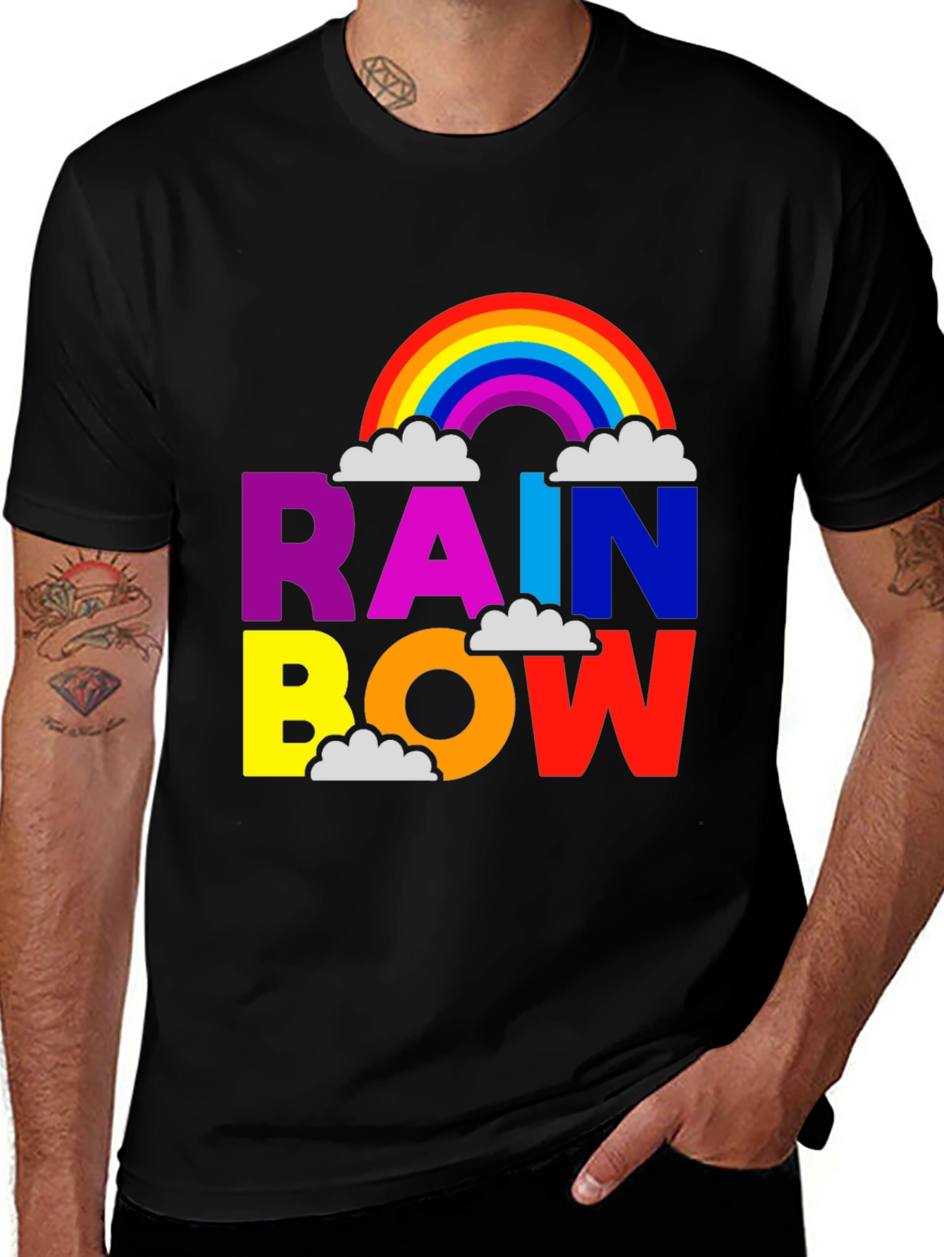 Variant 28 of Rainbow Graphic T-Shirt