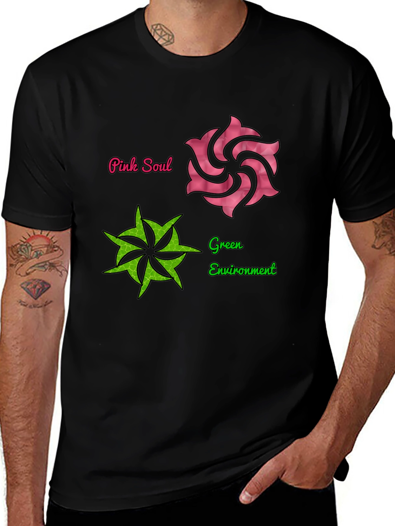 Variant 12 of Pink Soul & Green Environment T-Shirt