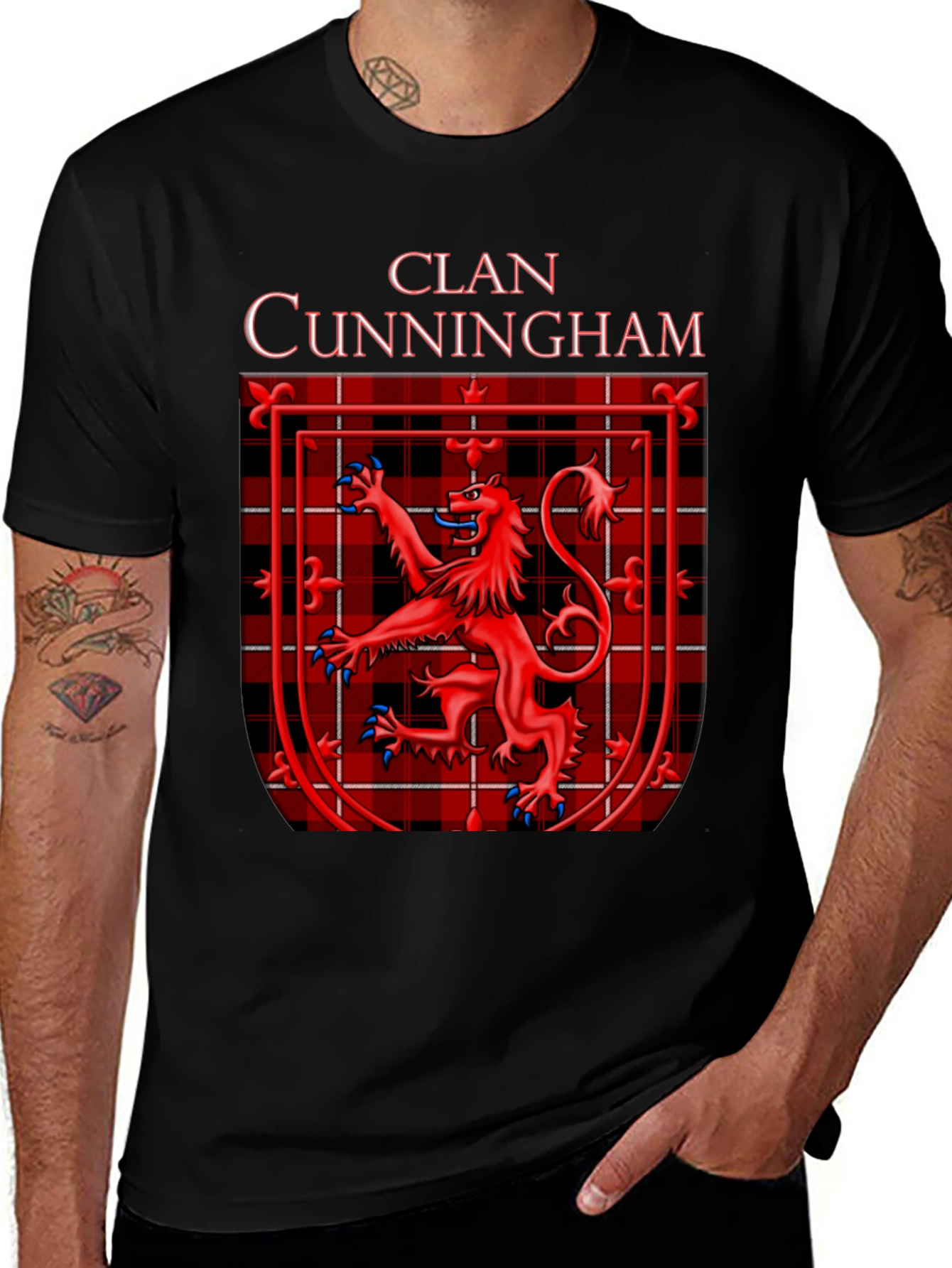 Clan Cunningham T-Shirt - Scottish Heritage