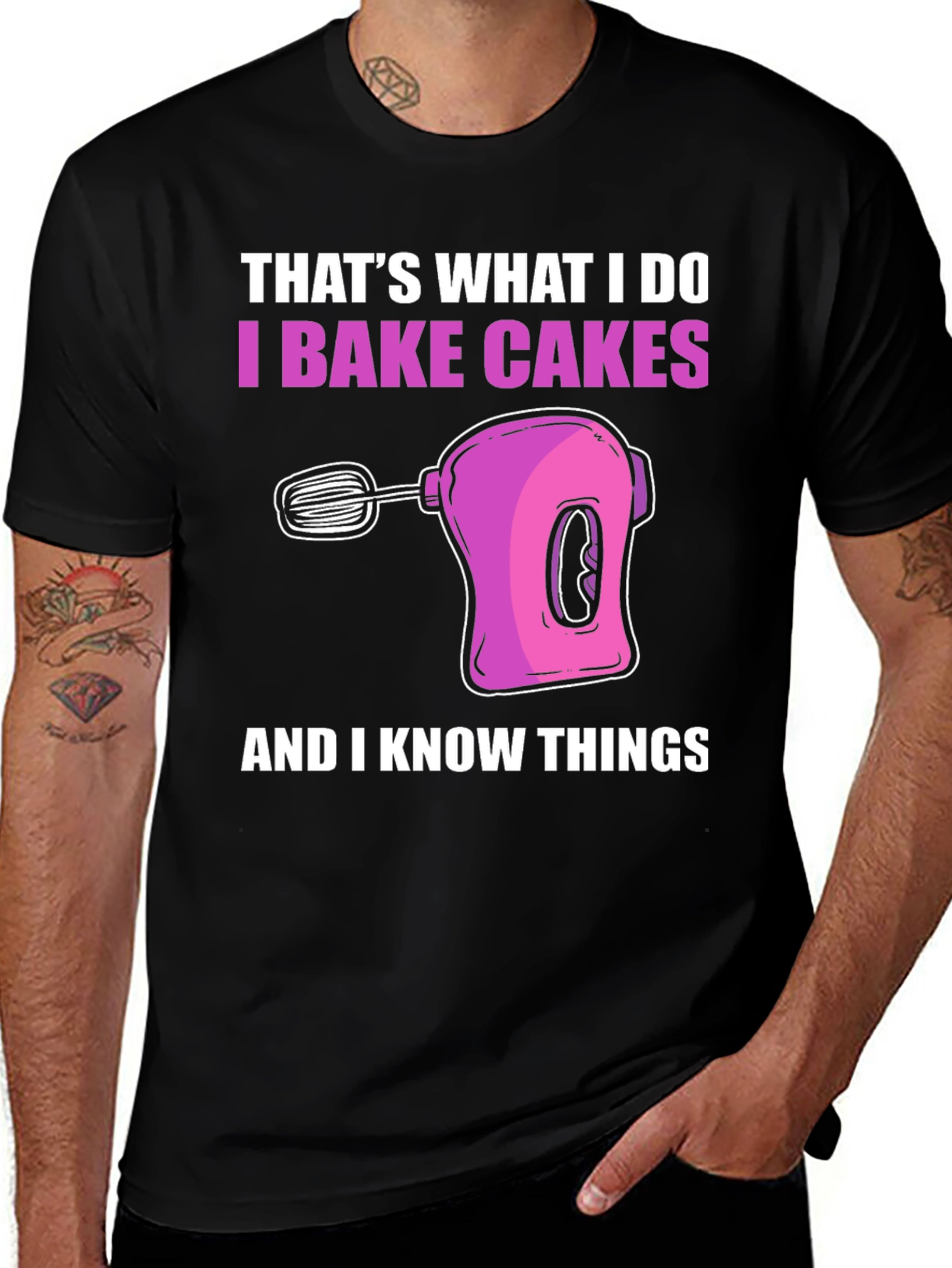 Variant 3 of I Bake Cakes T-Shirt