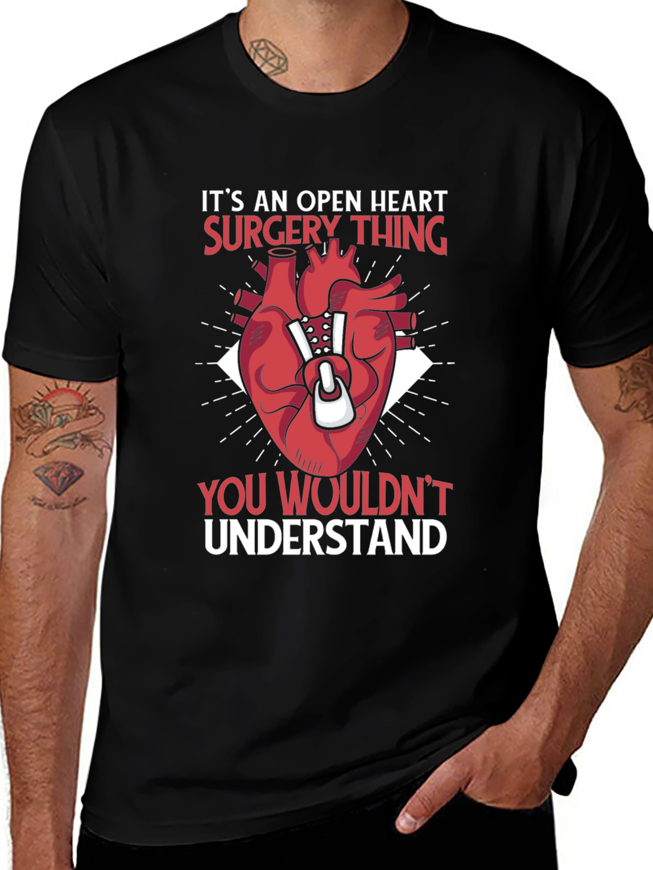 Variant 27 of Open Heart Surgery Thing T-Shirt