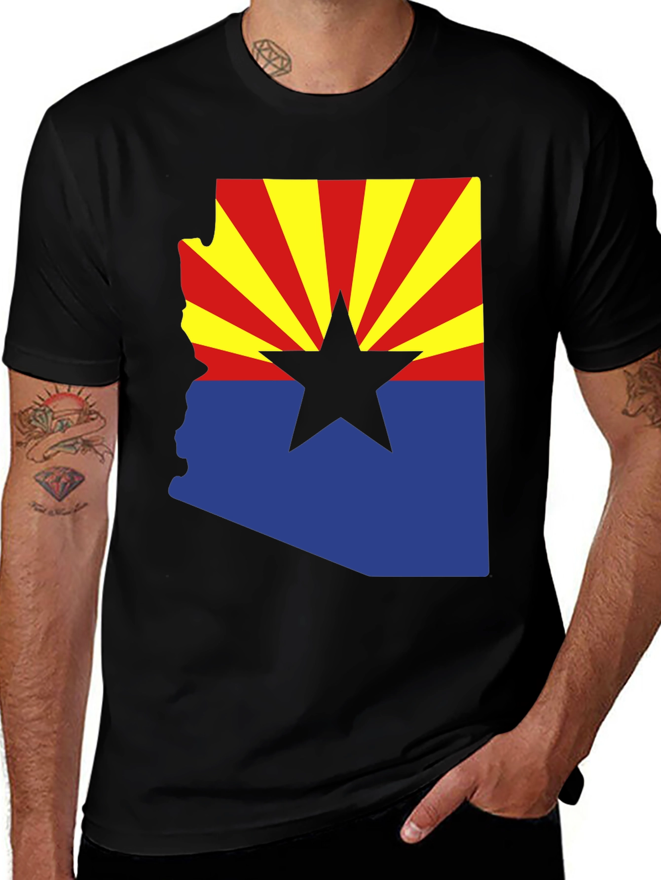 Arizona Flag Graphic T-Shirt