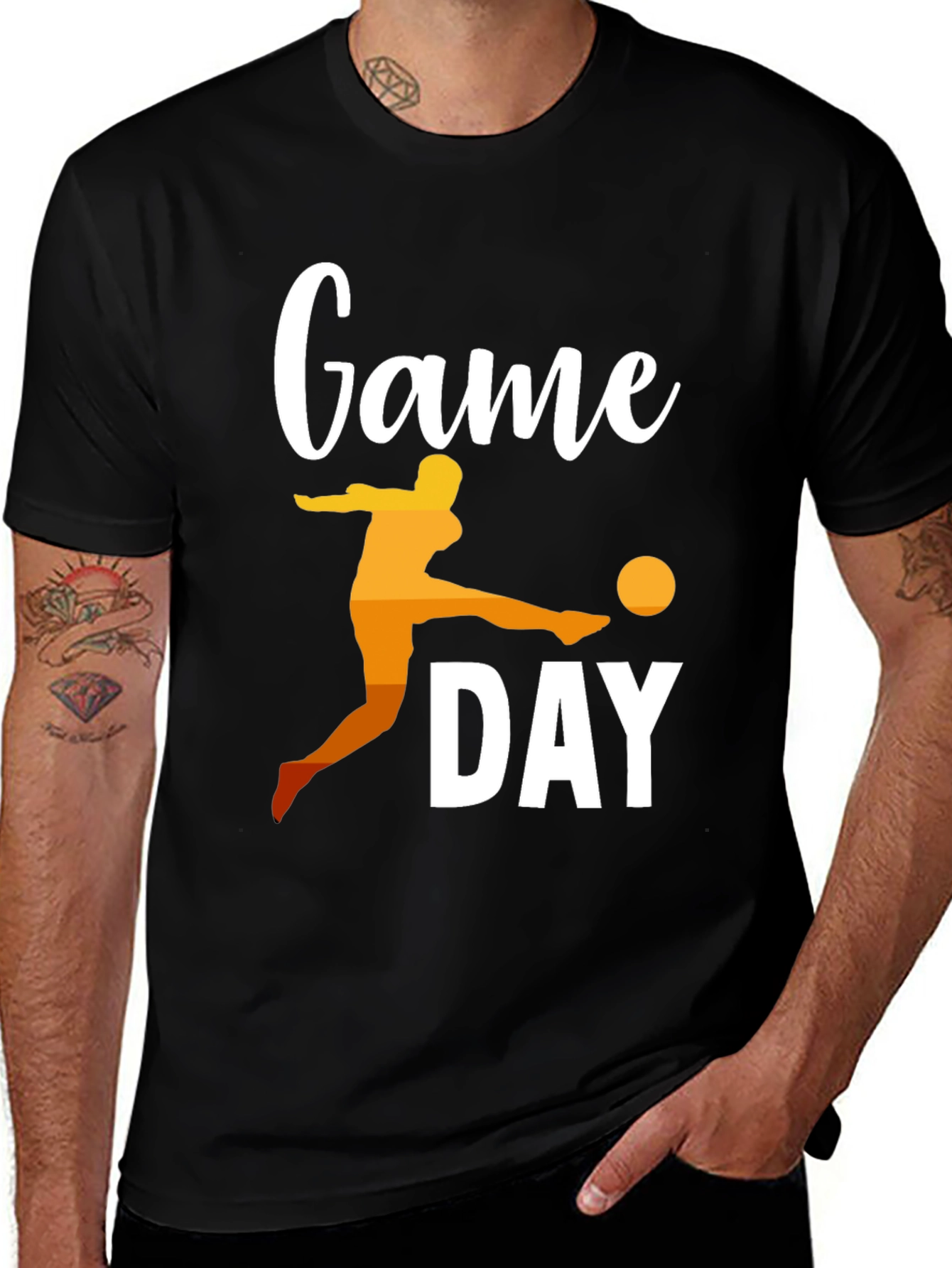 Variant 26 of Game Day Graphic Tee - Soccer Fan T-Shirt