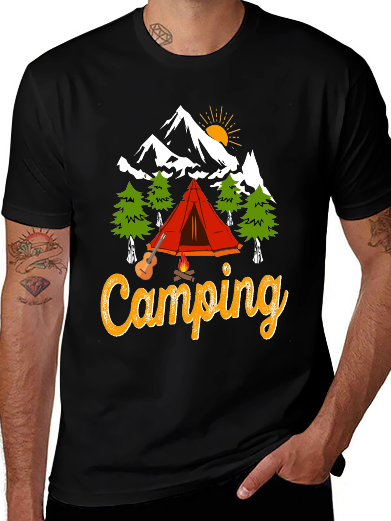 Variant 15 of Camping Adventure Graphic T-Shirt