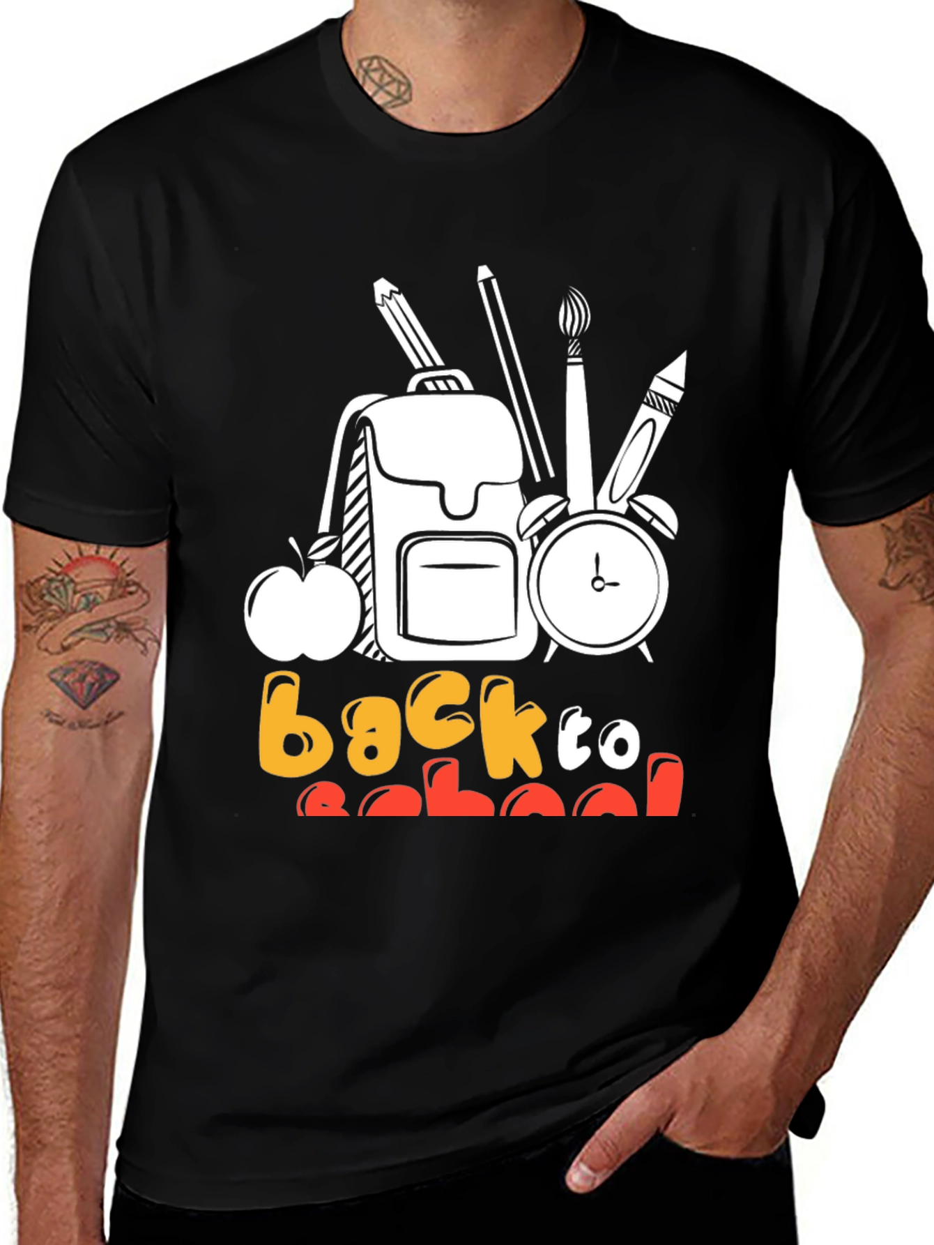 Variant 10 of Back to School Graphic Tee