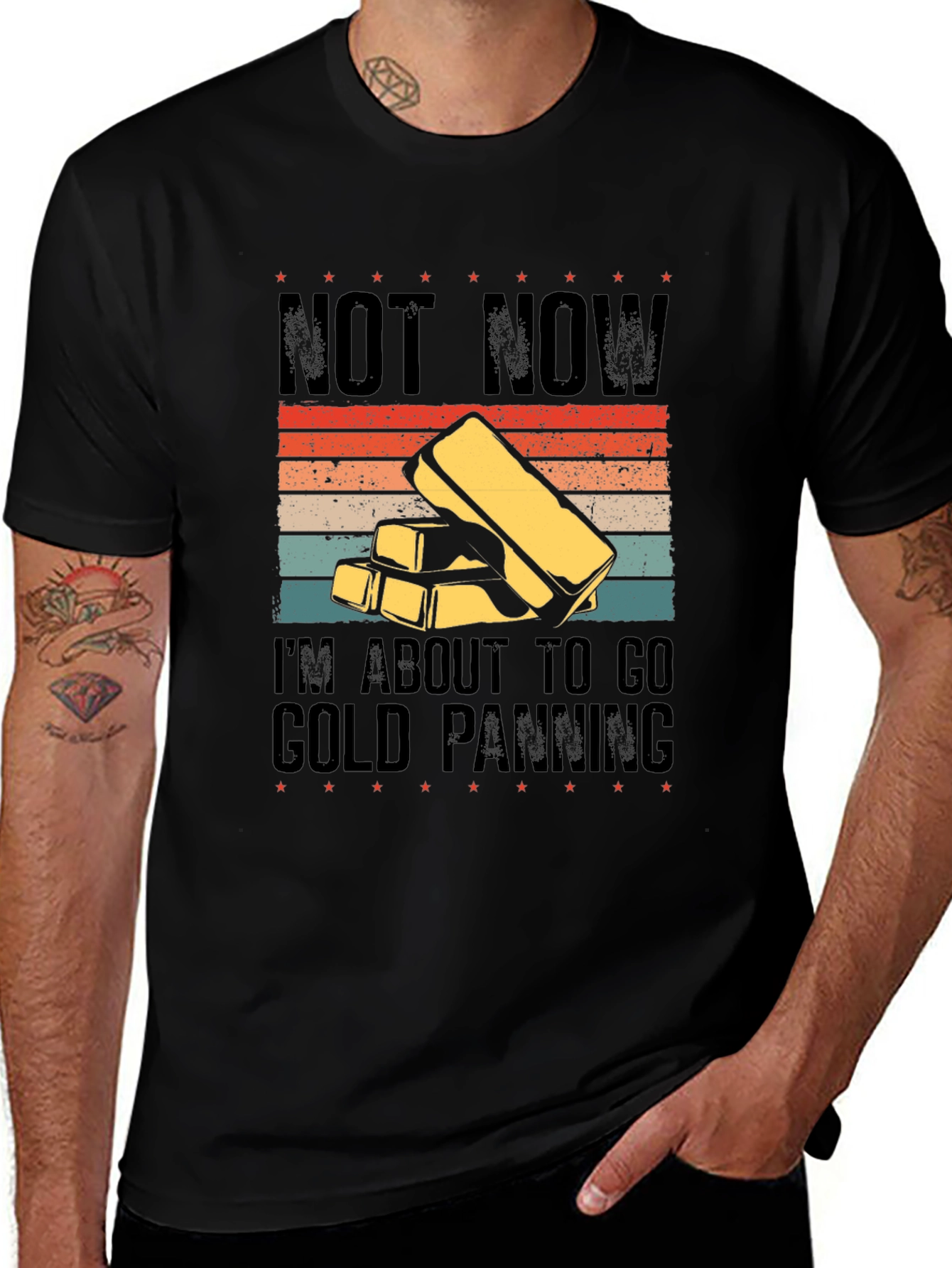 Variant 17 of Gold Panning Graphic Tee