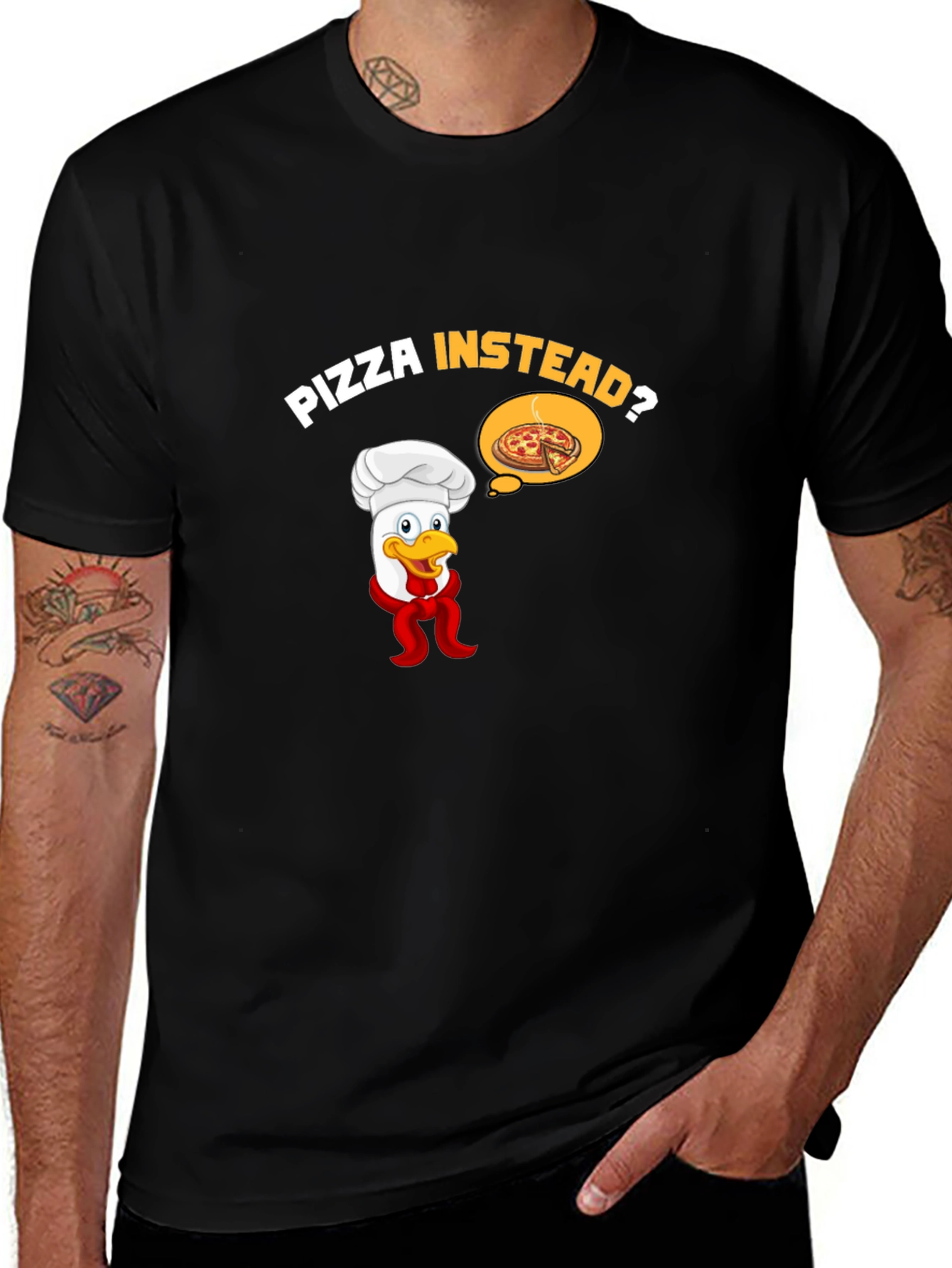 Variant 6 of Pizza Instead? Graphic Tee