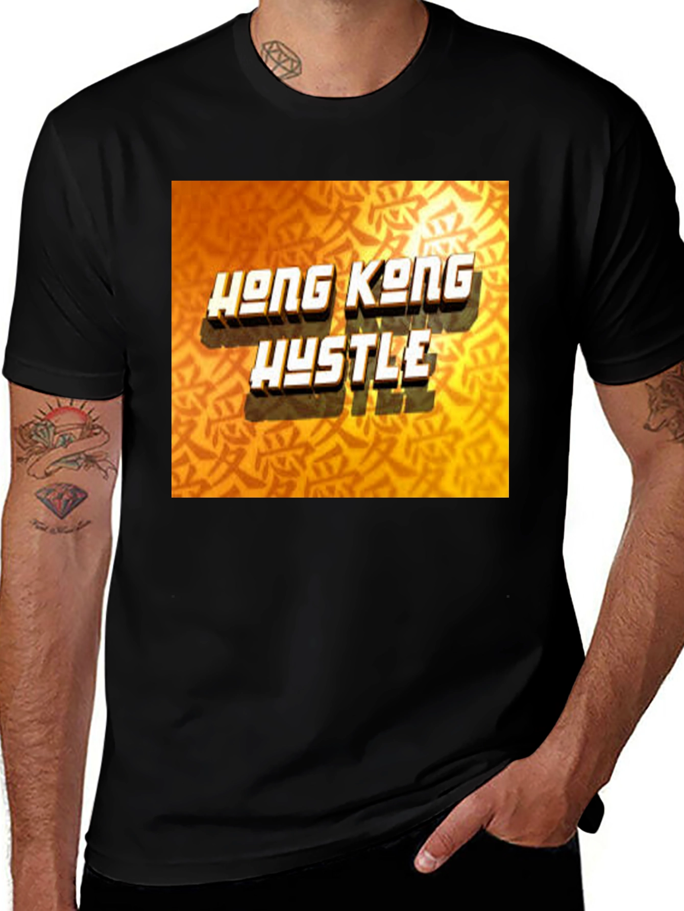 Variant 27 of Hong Kong Hustle Graphic Tee
