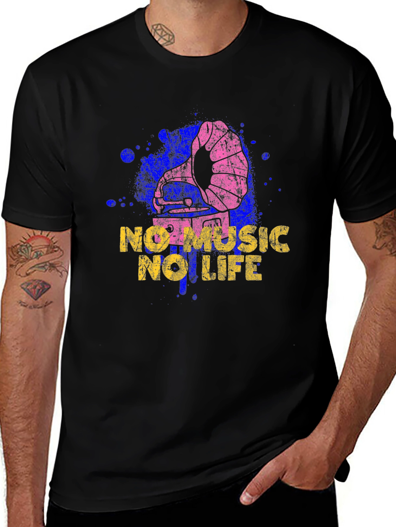 Variant 10 of No Music No Life Graphic Tee