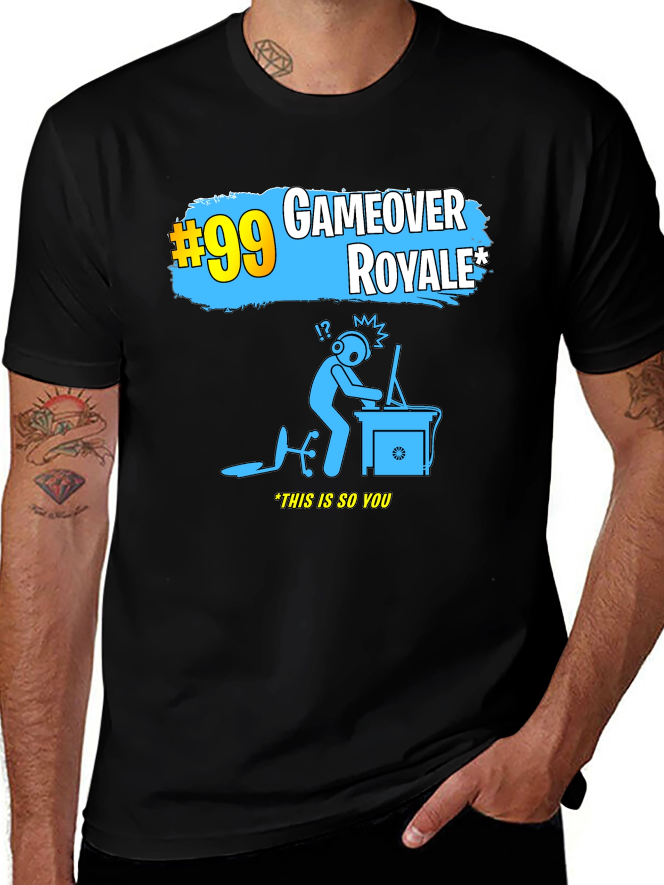 Variant 21 of Gameover Royale T-Shirt