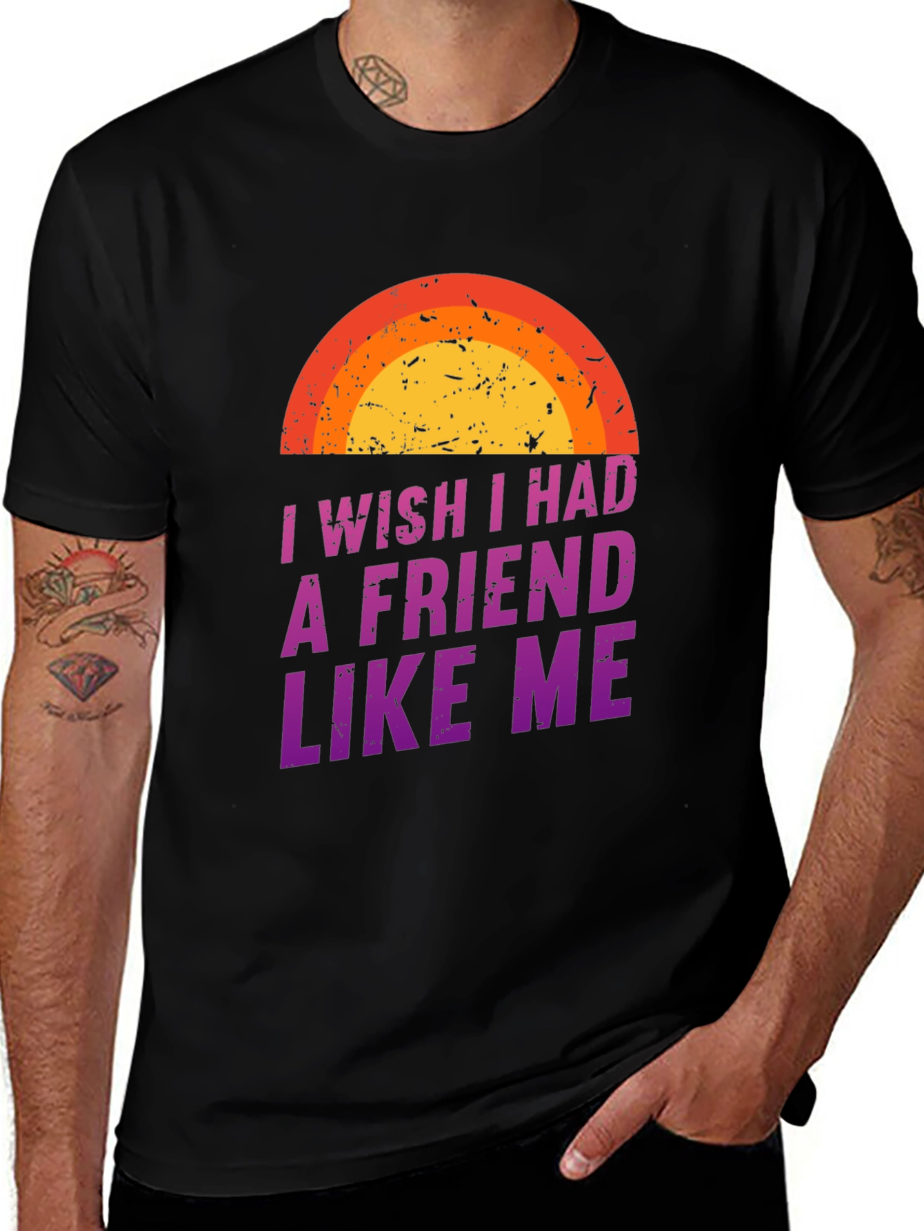 Variant 14 of I Wish I Had A Friend Like Me Graphic Tee