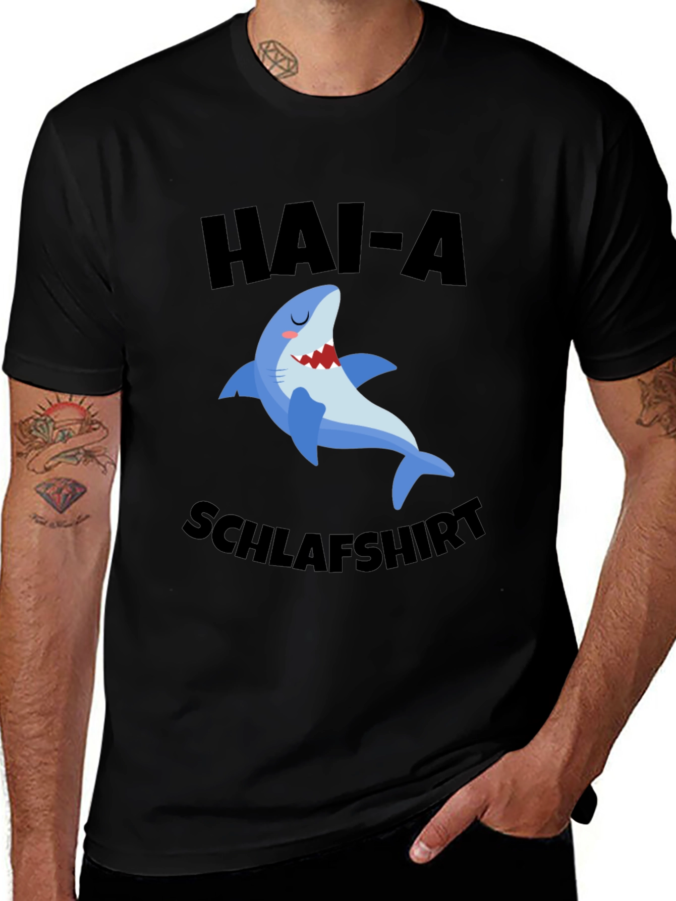 Variant 10 of Hai-A Schlafshirt Graphic T-Shirt