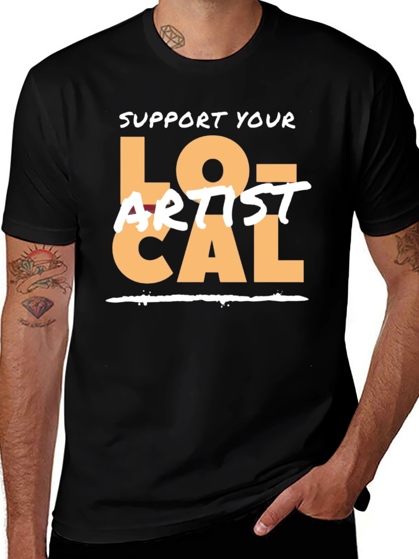 Support Your Local Artist Graphic Tee