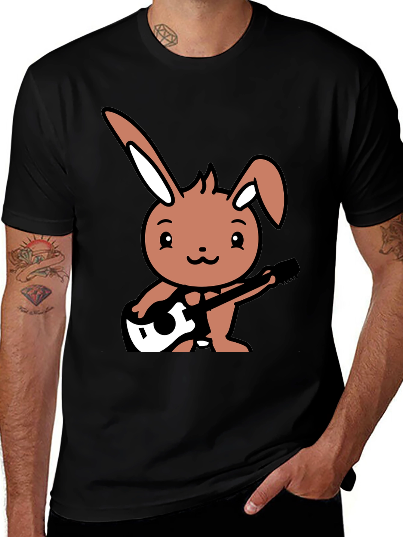 Variant 24 of Bunny Rocker Graphic Tee