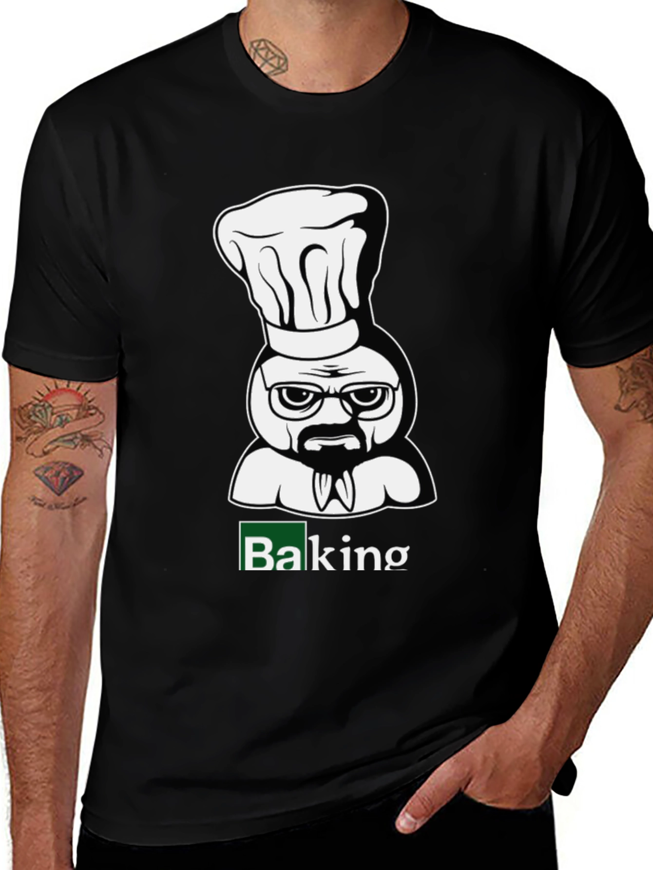 Variant 18 of Baking Bad T-Shirt - Funny Chef Cook Tee