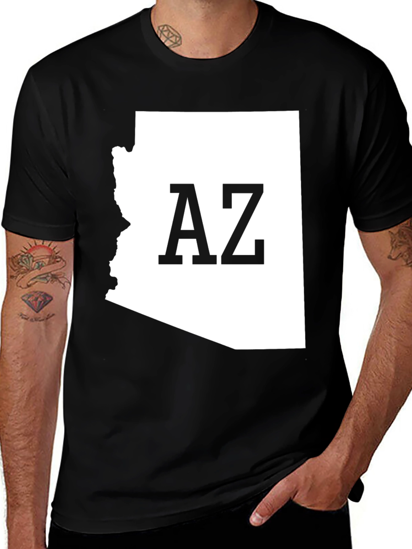 Arizona State Pride T-Shirt - Black