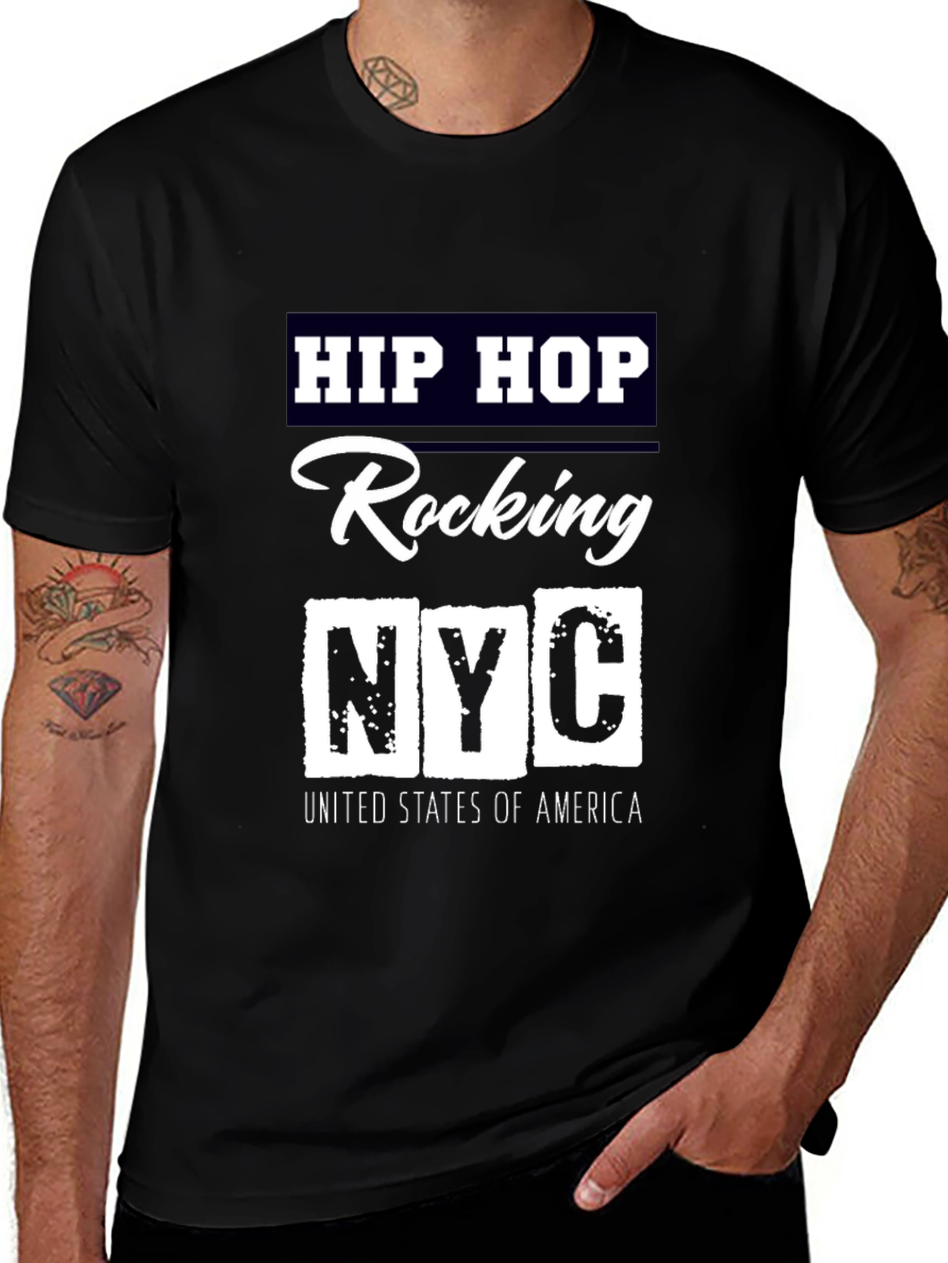 Variant 4 of Hip Hop Rocking NYC T-Shirt