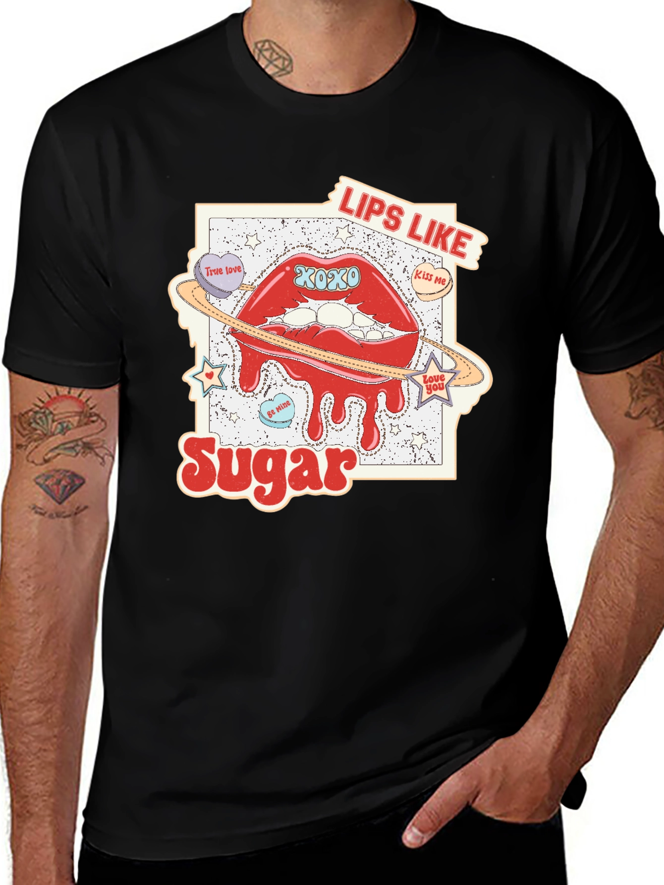 Black Lips Like Sugar Graphic Tee main image
