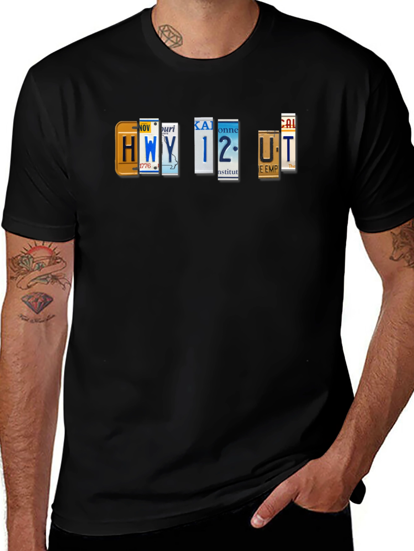 Chevy License Plate Art T-Shirt