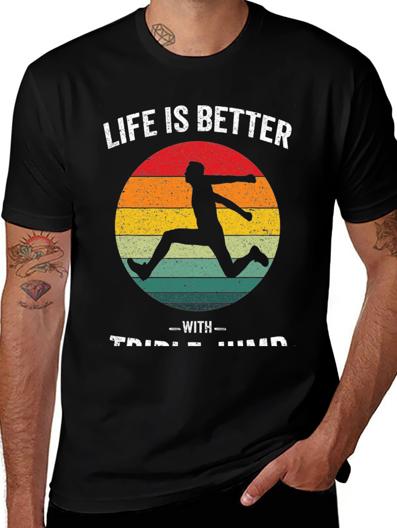 Variant 20 of Life is Better with Triple Jump T-Shirt