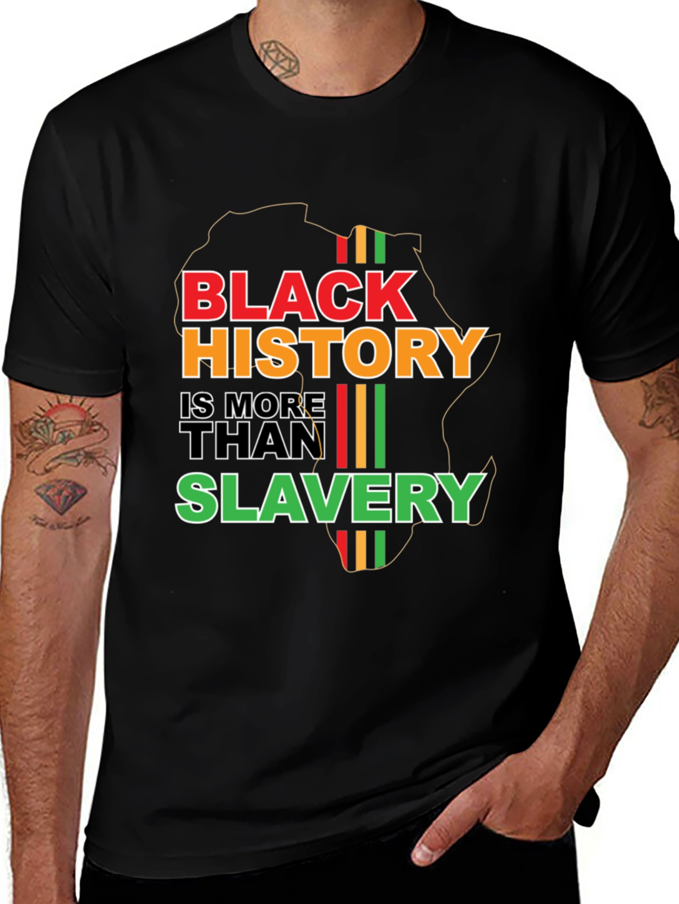 Black History T-Shirt: More Than Slavery