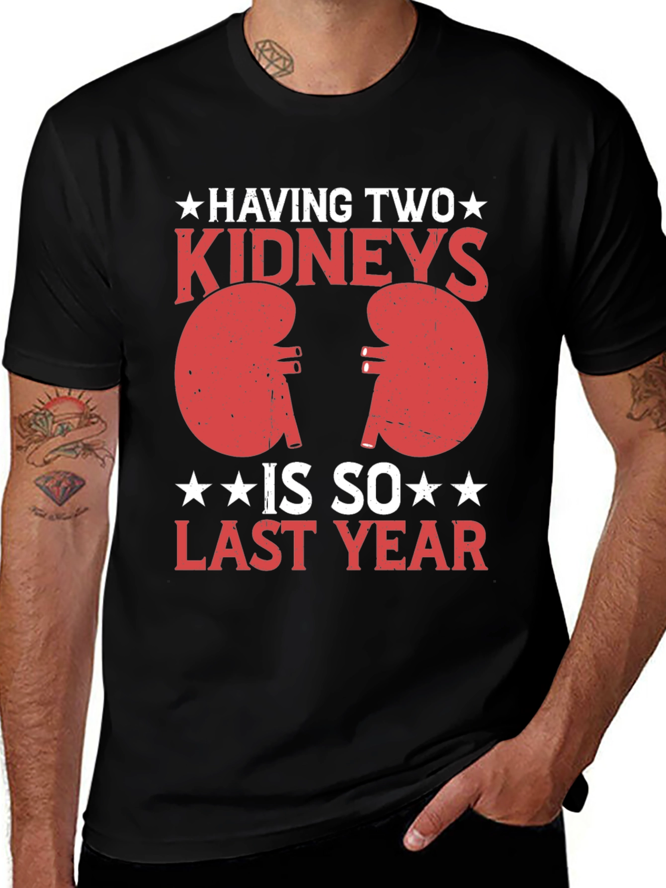 Variant 25 of Funny Kidney T-Shirt: Last Year's Style!