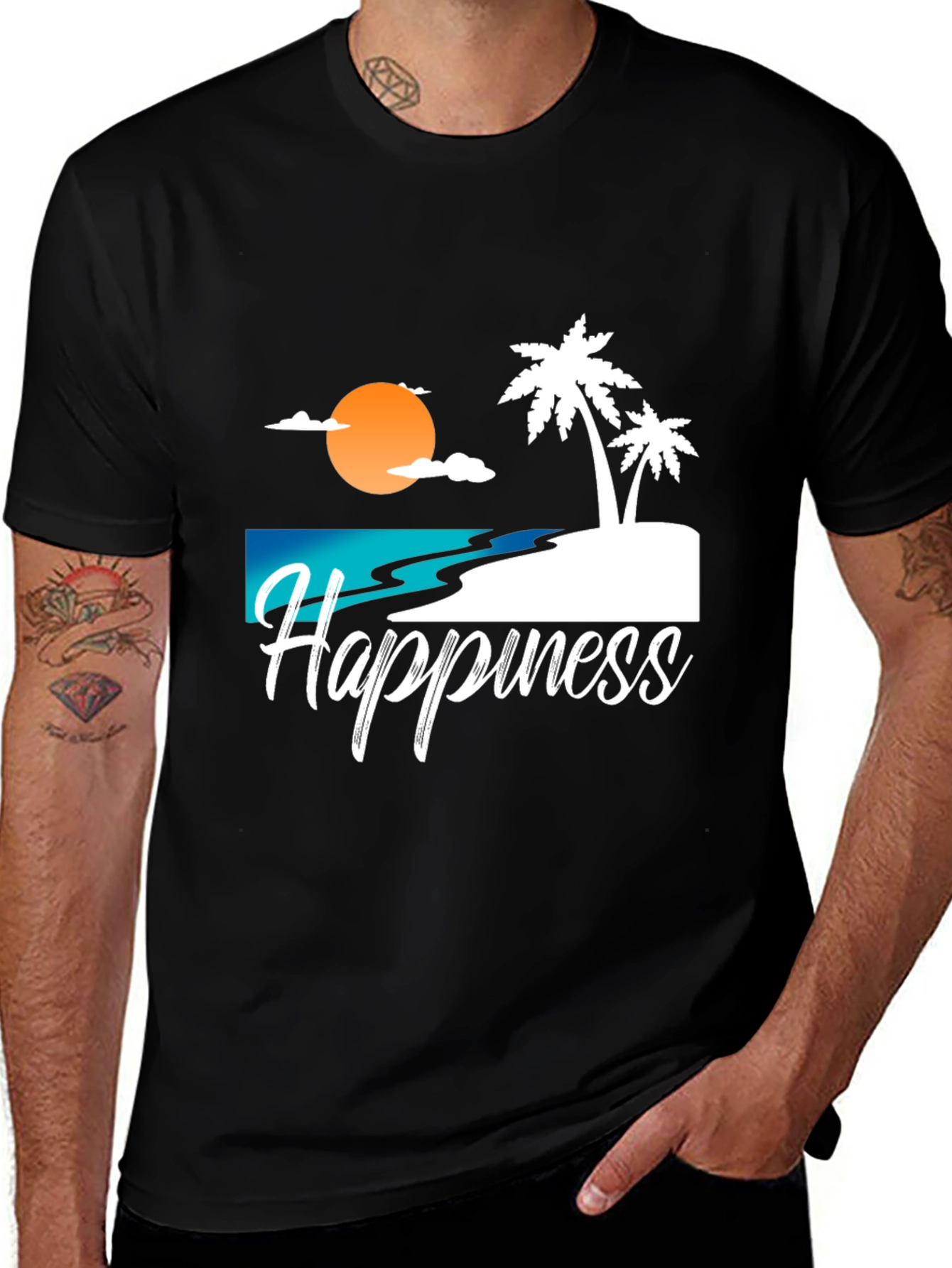 Variant 28 of Happiness Beach T-Shirt