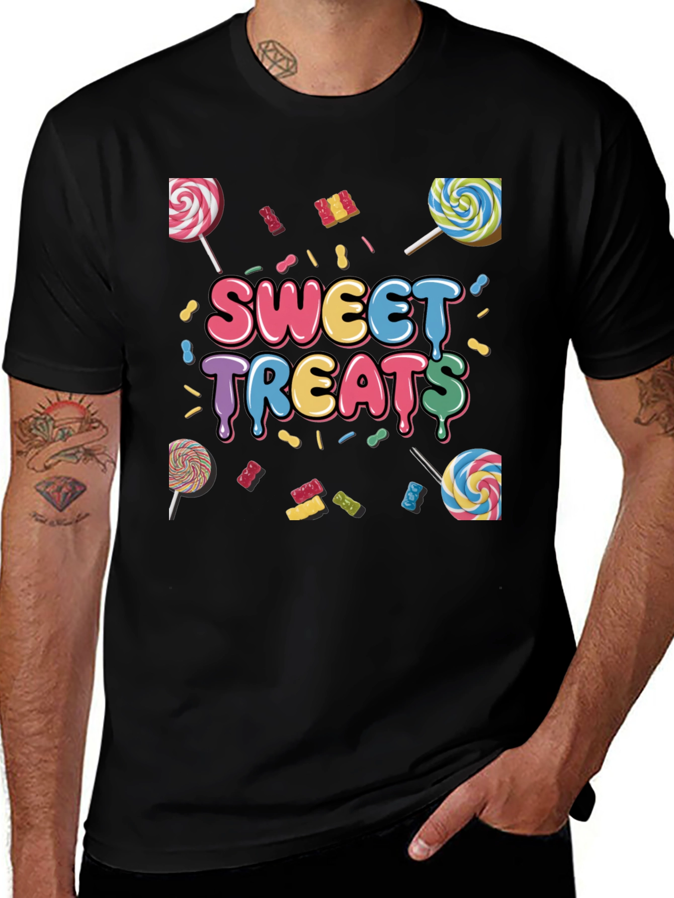 Sweet Treats Graphic Tee - Fun & Festive!