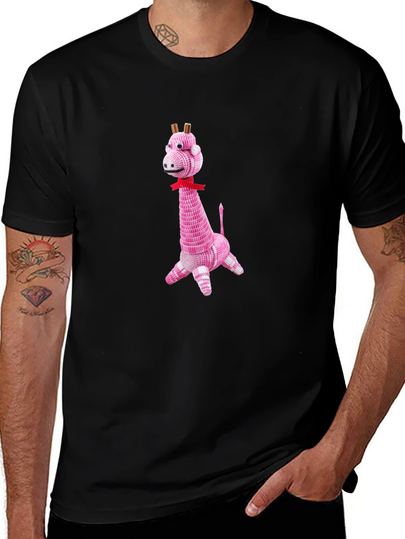 Variant 27 of Pink Giraffe T-Shirt