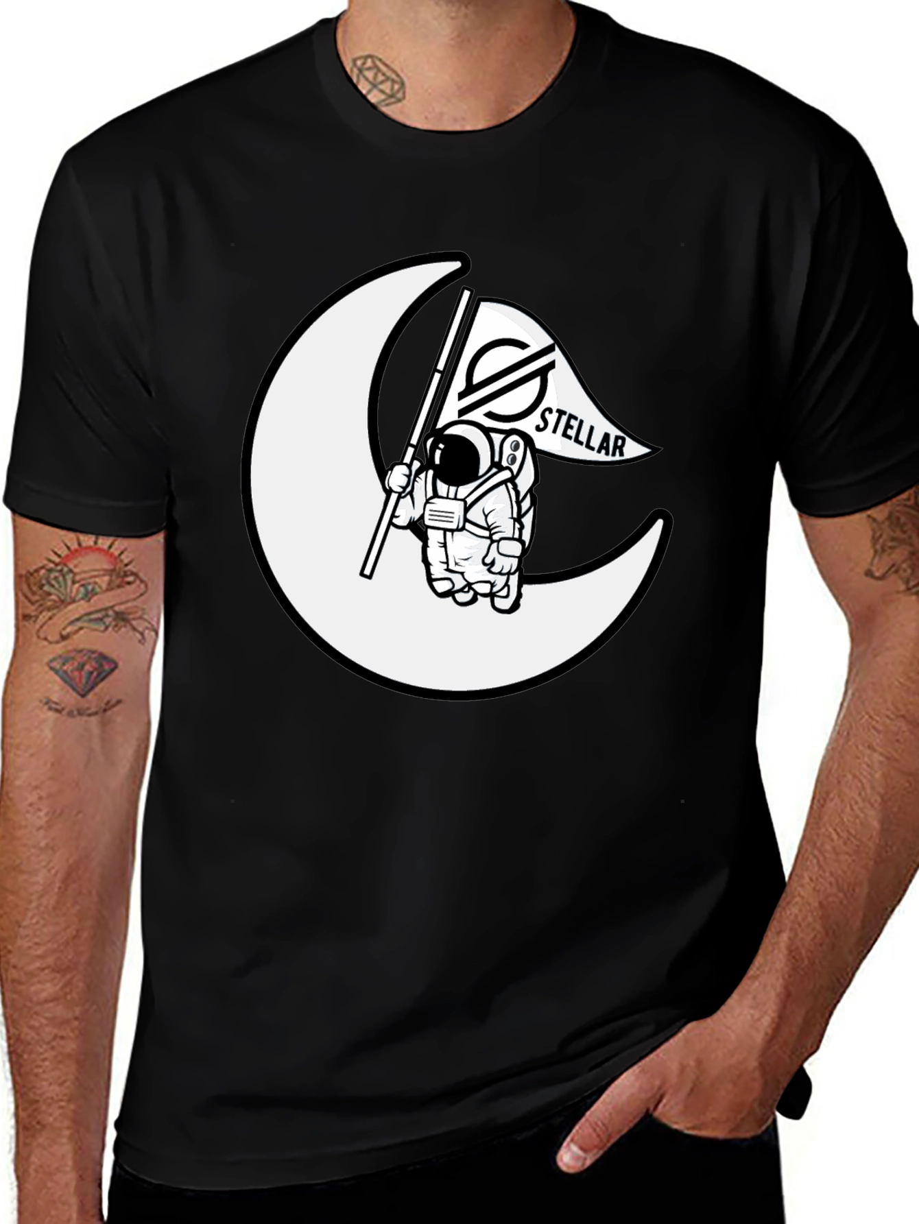 Variant 29 of Stellar Astronaut T-Shirt
