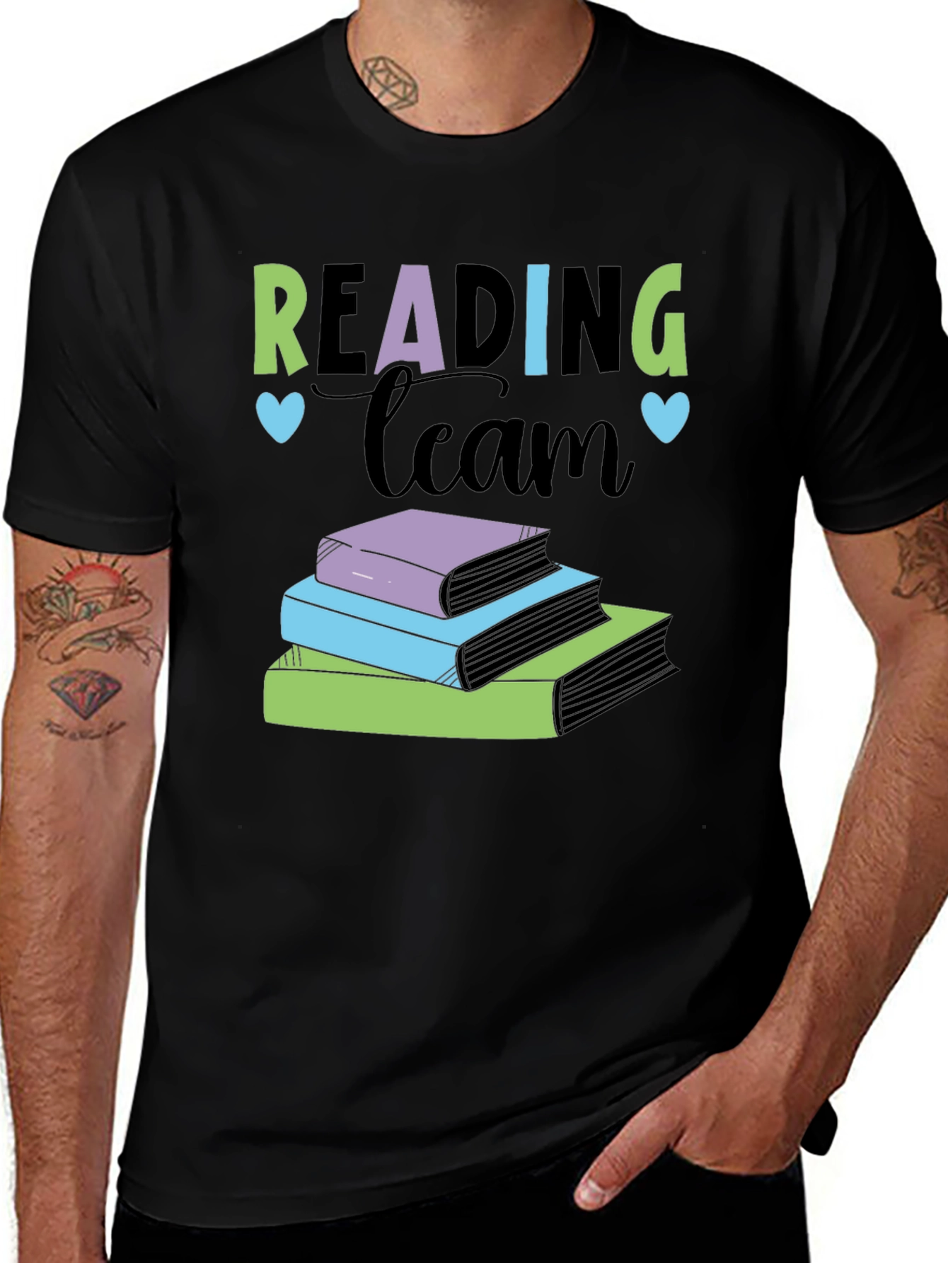 Reading Team T-Shirt Book Lover Tee