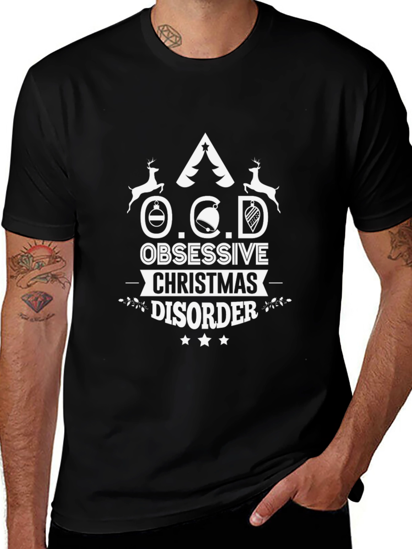 OCD Obsessive Christmas Disorder T-Shirt