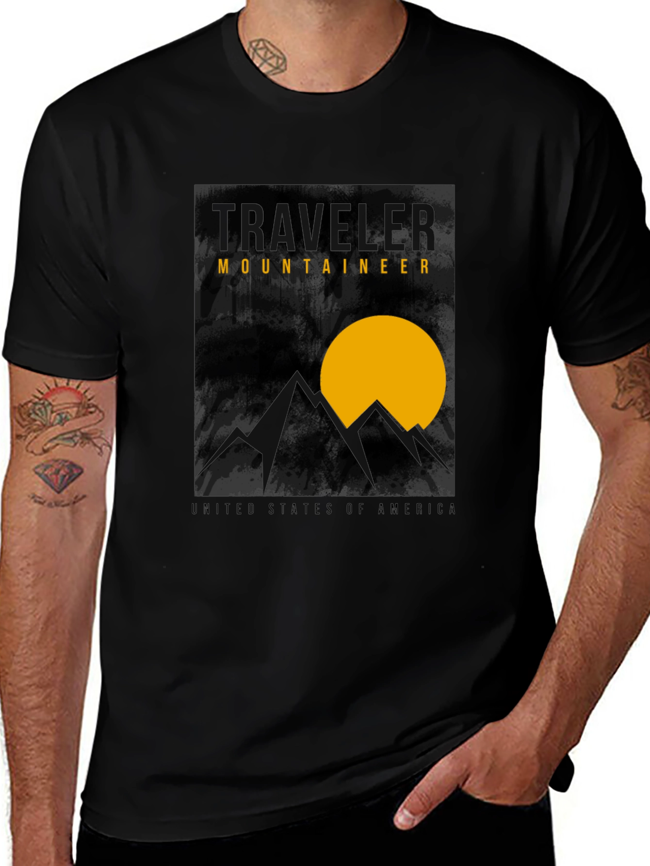 Traveler Mountaineer T-Shirt - United States of America