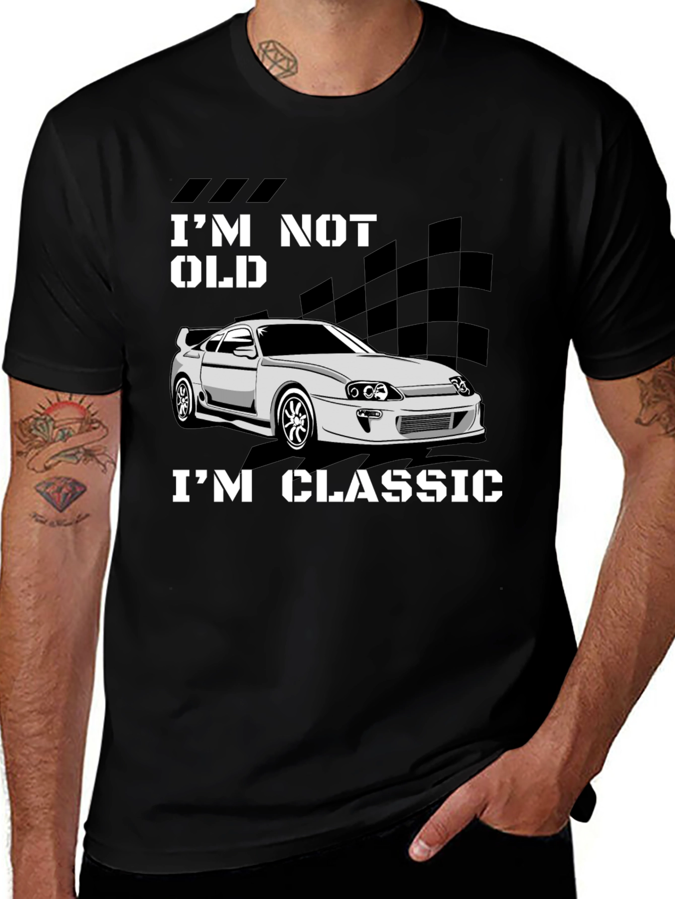 Variant 19 of I'm Not Old, I'm Classic Car Enthusiast T-Shirt