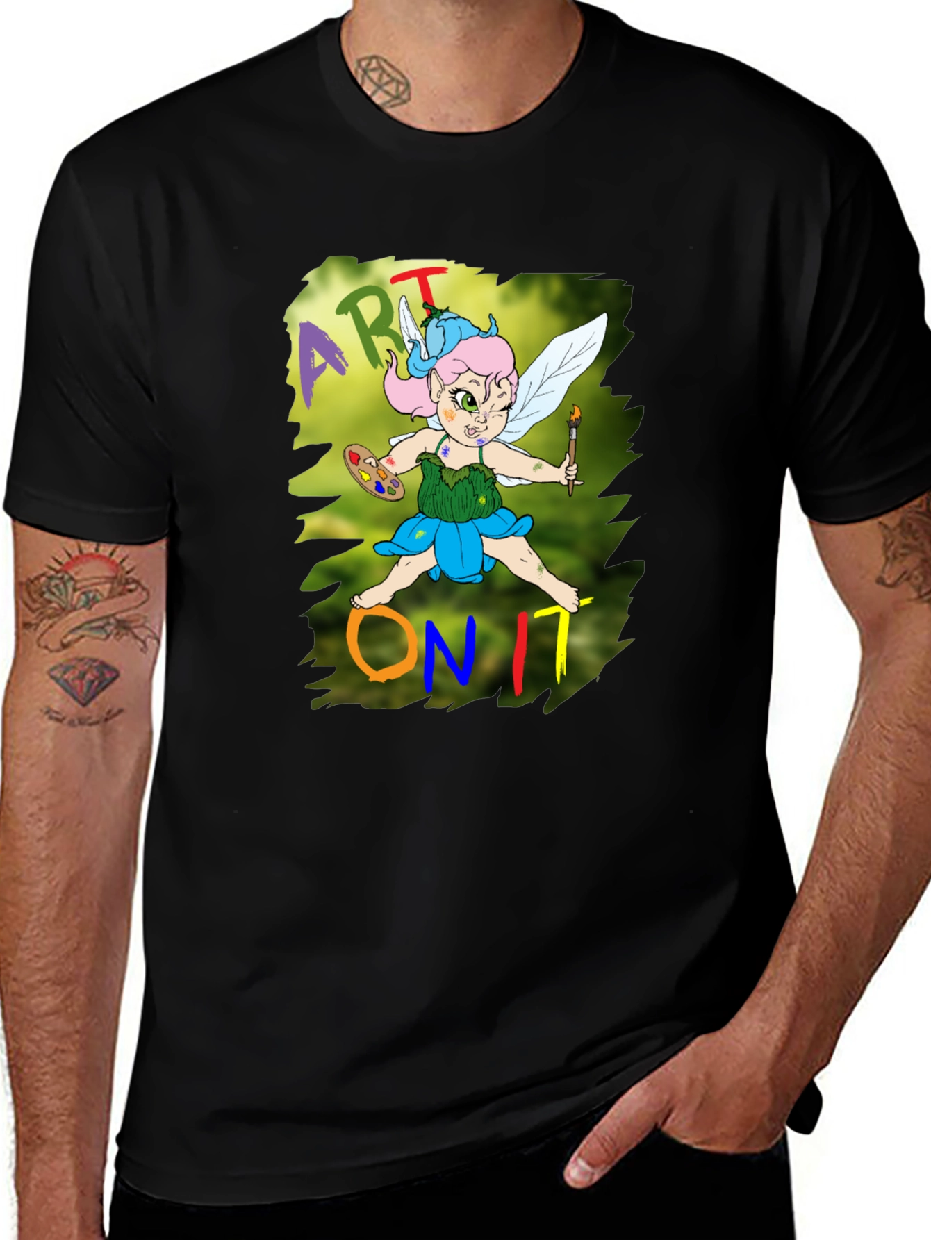 Variant 5 of Art On It Fairy T-Shirt