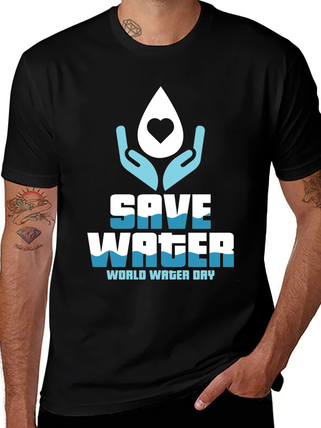 Save Water T-Shirt - World Water Day